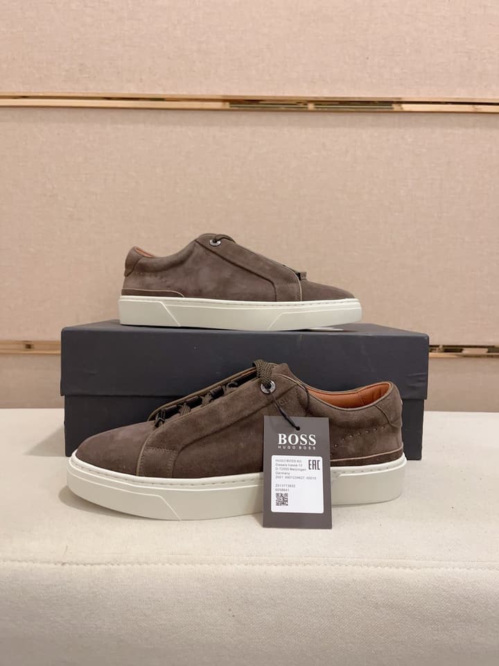 Boss Latest Casual Men's Sneakers in Black Monochromatic