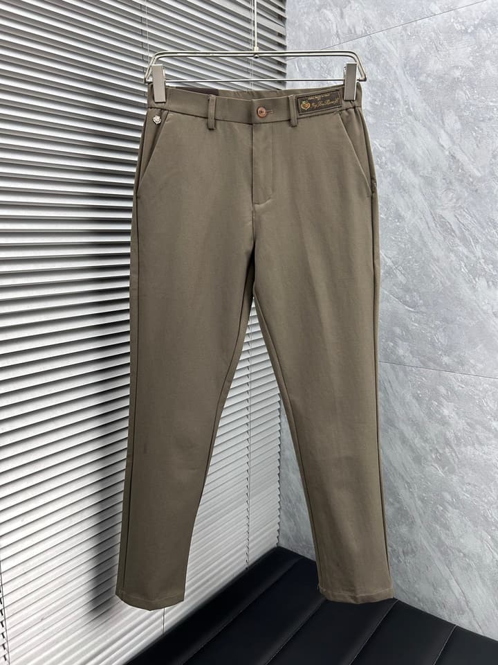 Brunello Cucinelli Tailored Casual Trousers – 2025SS in Black