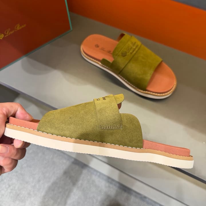 Loro Piana Summer Walk Crisscross Mules