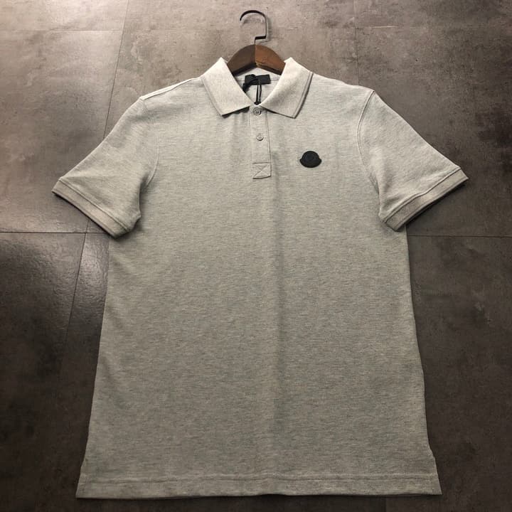 Moncler Classic Logo Back Print Polo Shirt – 2026SS in Black