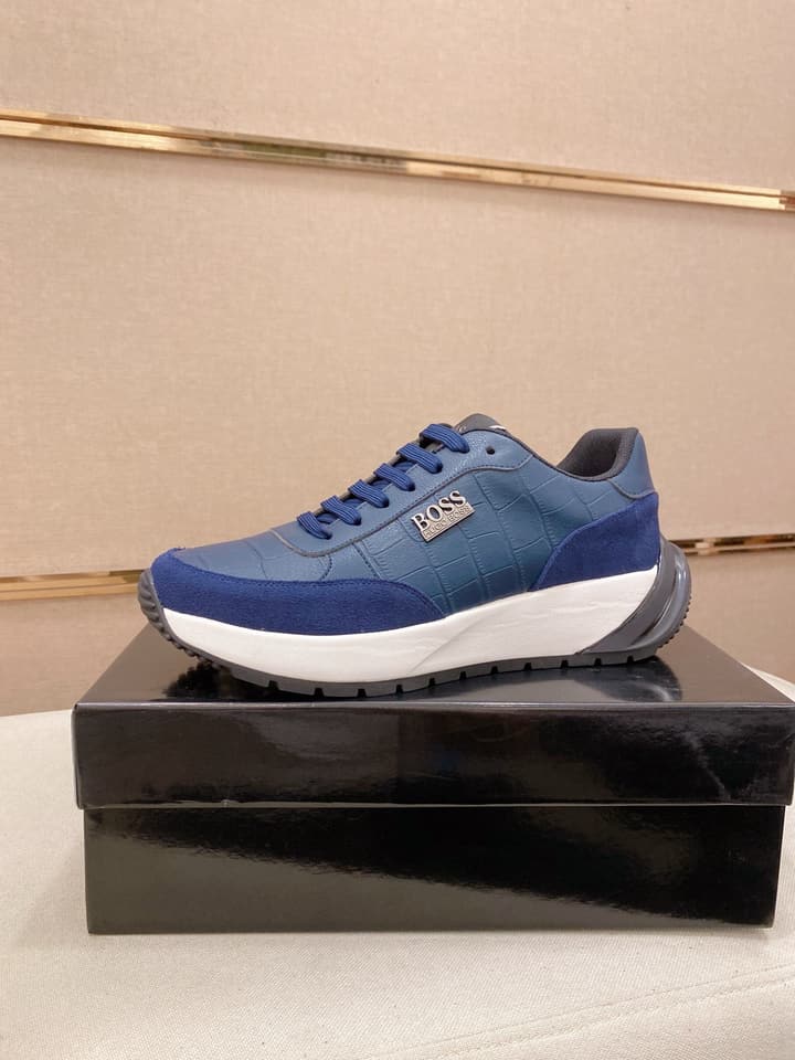 Boss Latest Casual Men's Sneakers in Dark Gray
