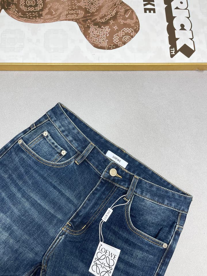 Loewe Collaborative Slim-Fit Tapered Denim Jeans