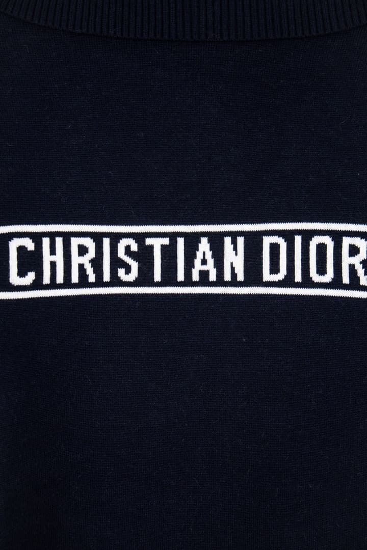 Dior Classic Oblique Reversible Cashmere Sweater – 25FW in Camel Oblique Pattern