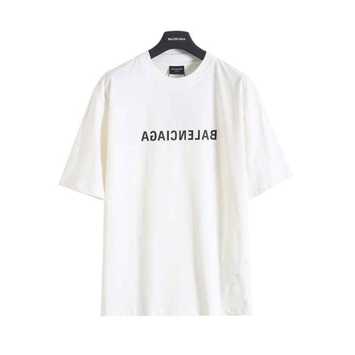 Balenciaga Mirror Logo T-Shirt – 26SS in Black