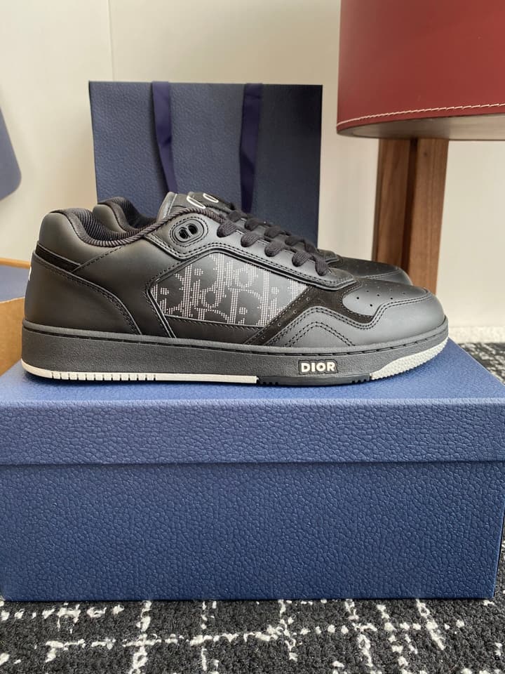 Dior B27 High-Top Sneakers – 25 Collection in Black