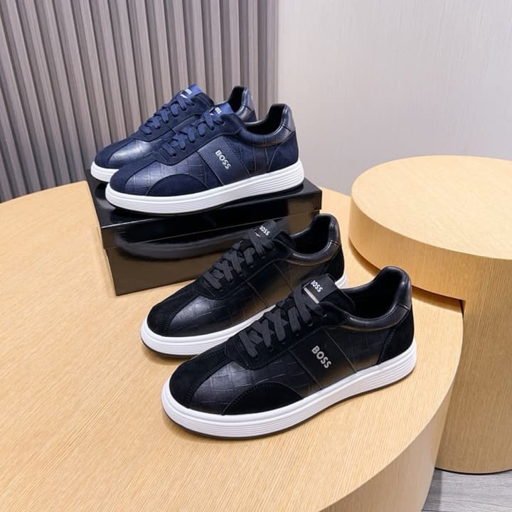 Boss Classic Leather Driving Shoes