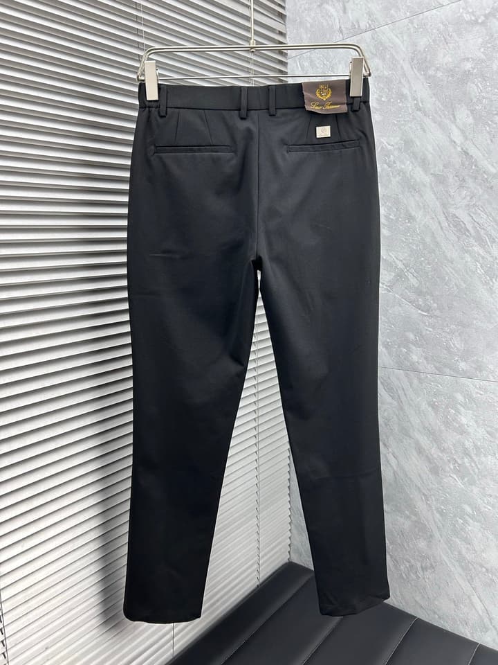 Brunello Cucinelli Tailored Casual Trousers – 2025SS in Black