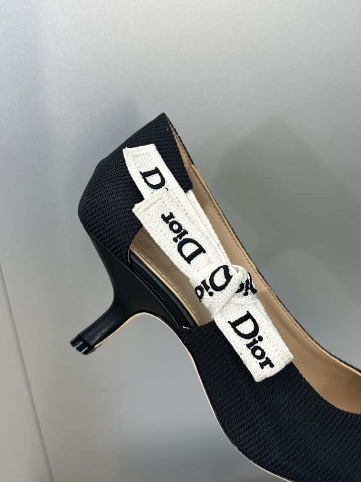 Dior J'Adior Webbing Bow Pumps – 2026 Early Spring Collection