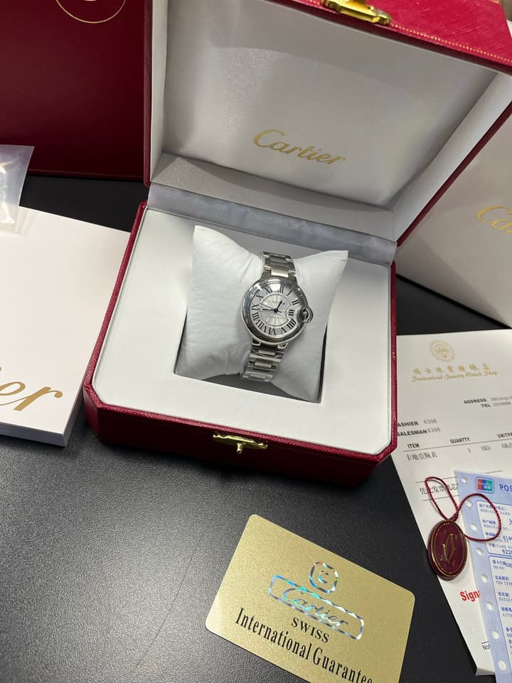Cartier Ballon Bleu Ultra-Thin Steel Watch