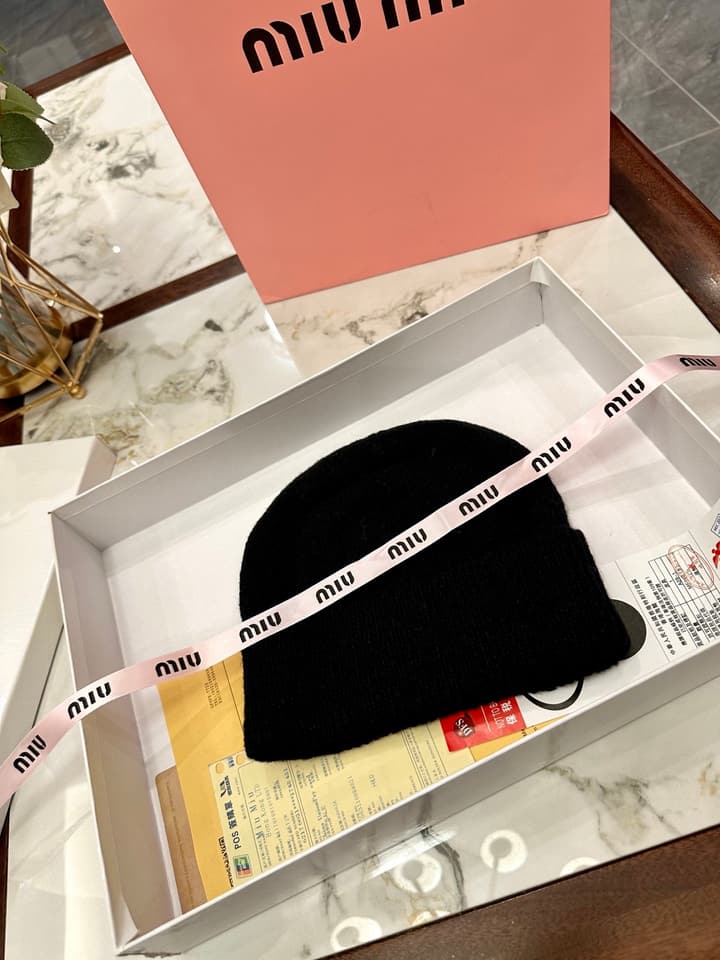 Miu Miu Women's Hat in Black