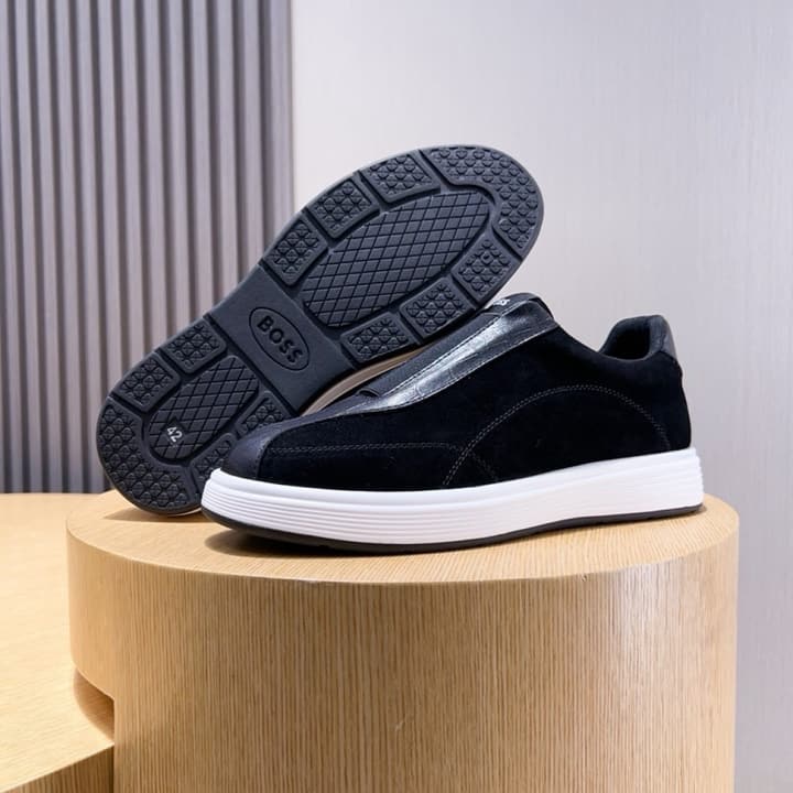 Boss Classic Leather Driving Shoes