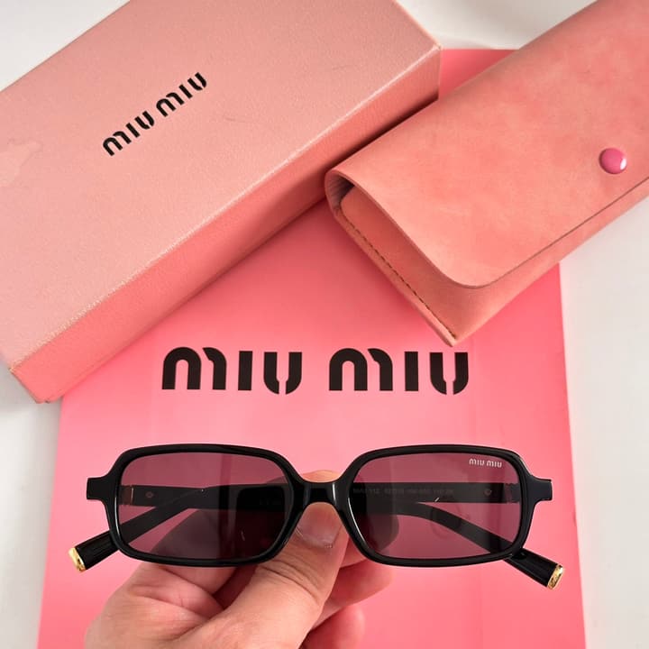 Miu Miu SMU 11Z Narrow Frame Sunglasses