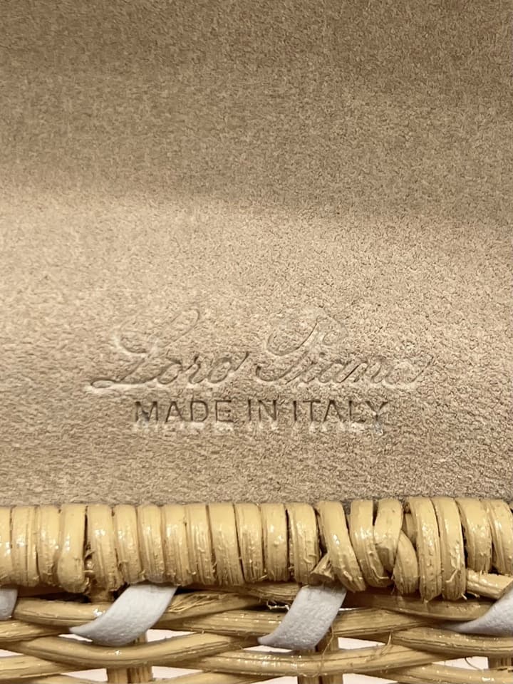 Loro Piana Extra Pocket L19 Bamboo and Leather Handbag in Pink
