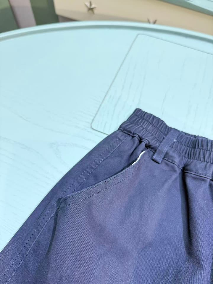 Ralph Lauren RL POLO Kids English Style Pants – 2025SS – Kids Collection in Dark Navy