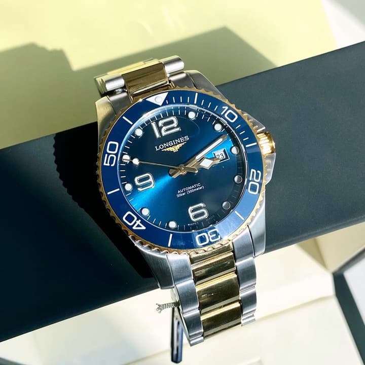 Longines Conquest Automatic Watch 41mm – Eddie Peng Edition in Two-tone Black Dial