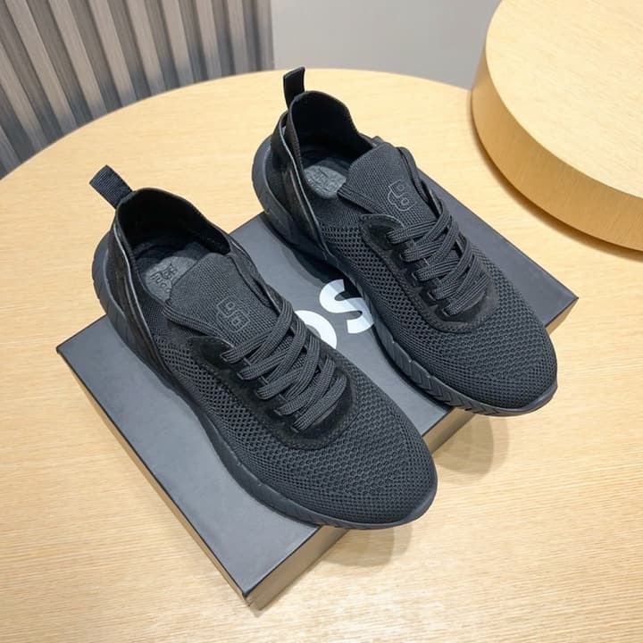 Boss Layered Design Sport Sneakers