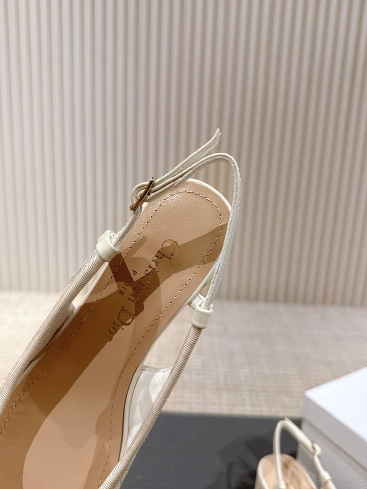 Dior D-Ramour Embroidered Cannage Ballet Flats – 2024 Spring/Summer Collection in Black Leather