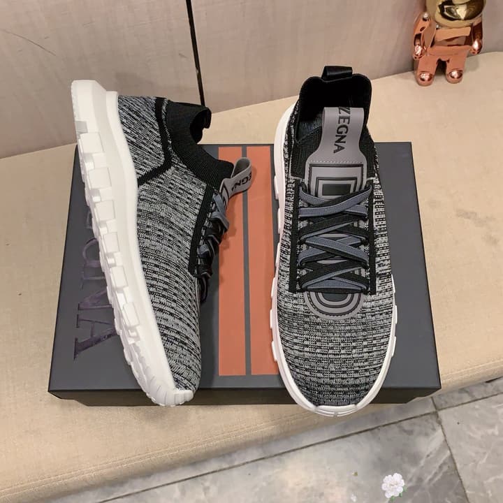Zegna Latest Casual Sneakers in Black