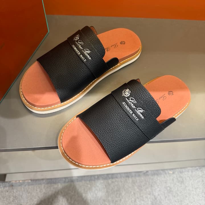 Loro Piana Summer Walk Crisscross Mules