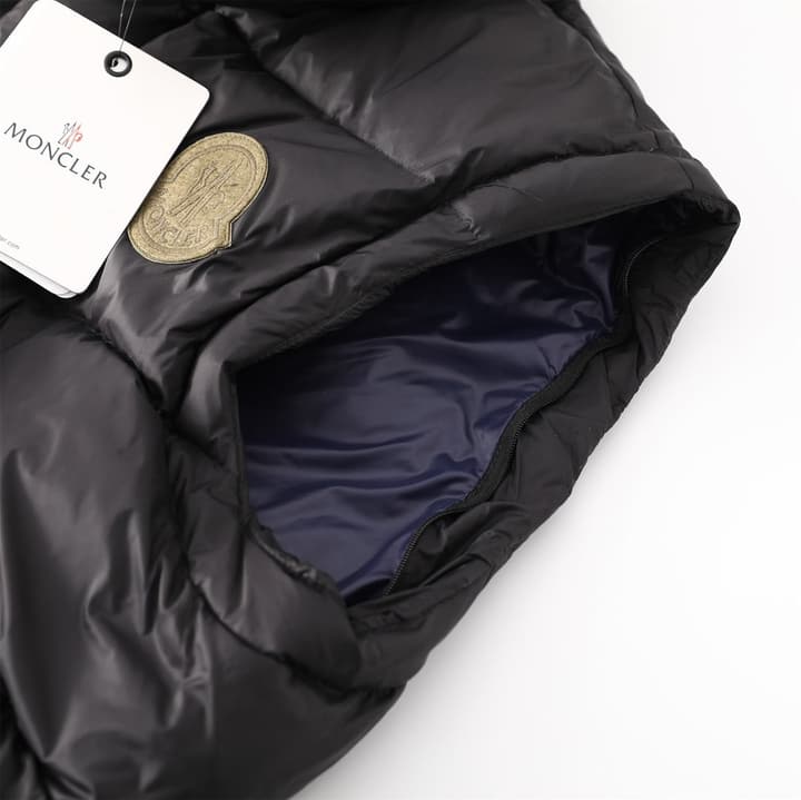 Moncler Cyclone Detachable Down Jacket – 2024FW in Black/Blue