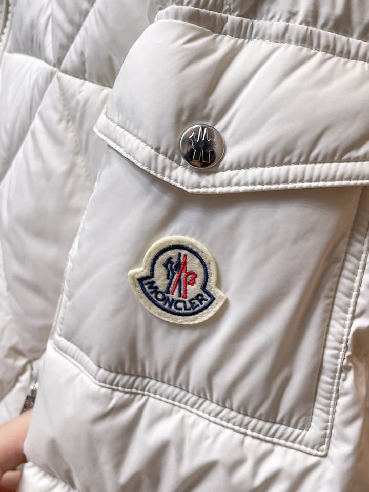 Moncler Structural Tailored Down Jacket – 2025 Collection in Diamond Quilted Black