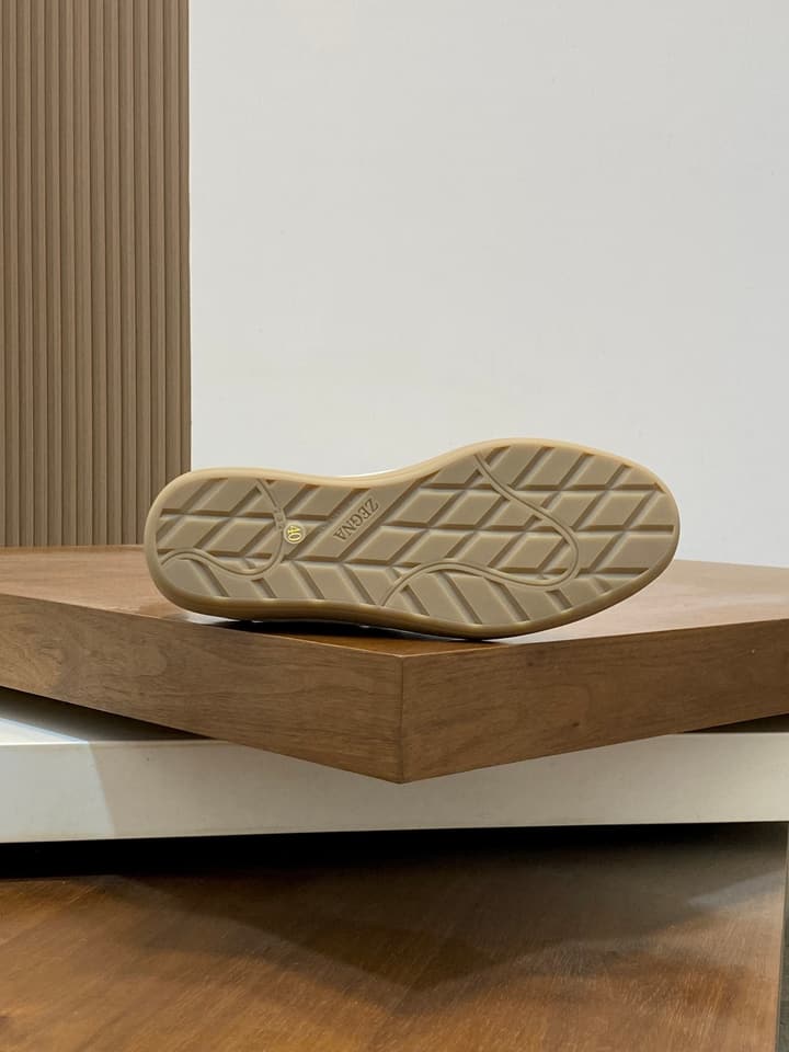 Zegna Old Money Suede Casual Sneakers