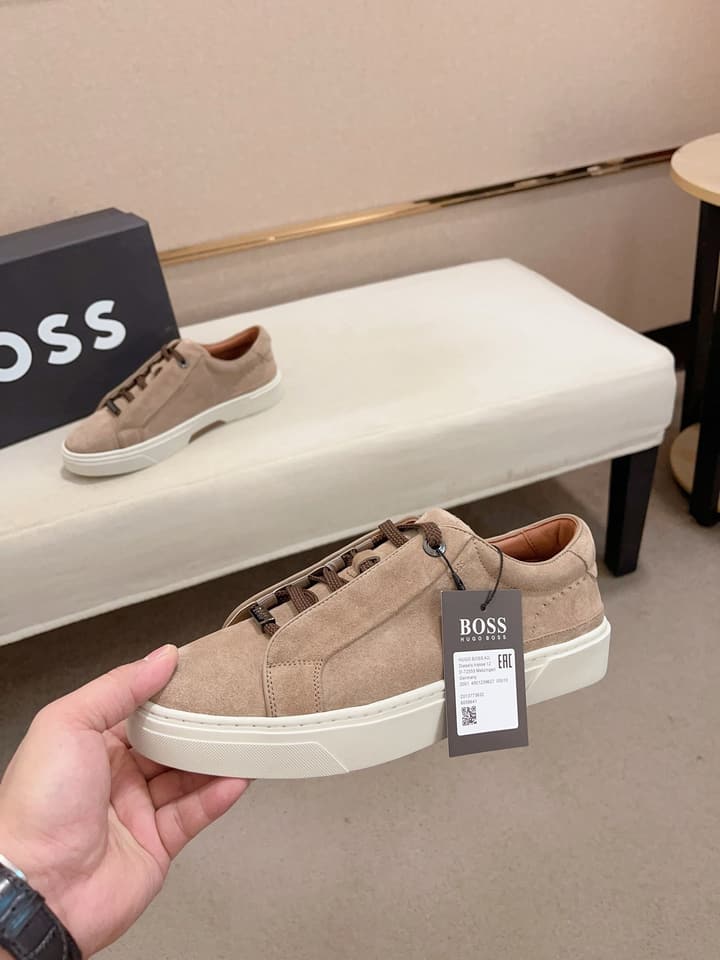 Boss Latest Casual Men's Sneakers in Black Monochromatic