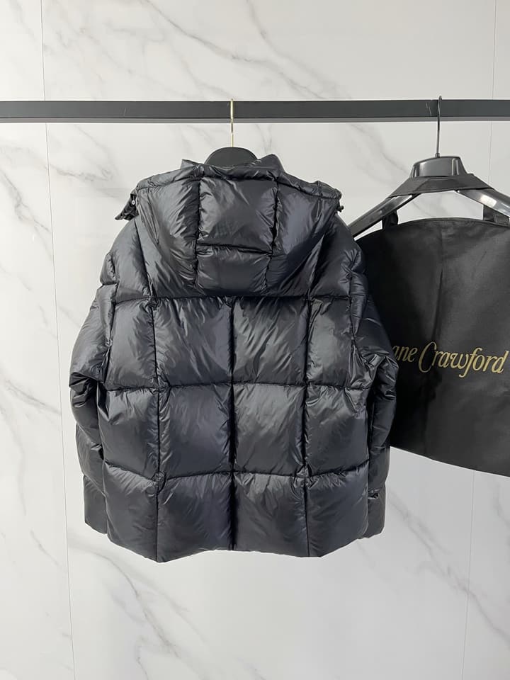 Moncler Men's Fashion Hooded Down Jacket – 25FW in Black Hooded Puffer