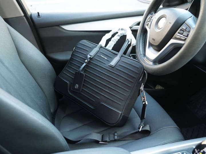 RIMOWA High-Version Crossbody Backpack in Matte Black Briefcase