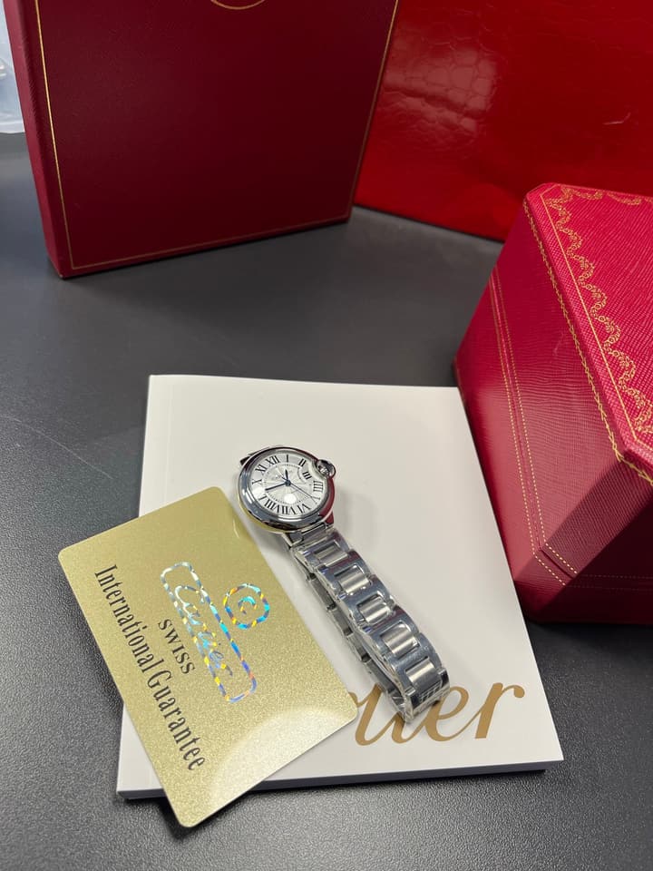 Cartier Ballon Bleu Ultra-Thin Steel Watch