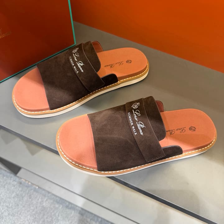 Loro Piana Summer Walk Crisscross Mules