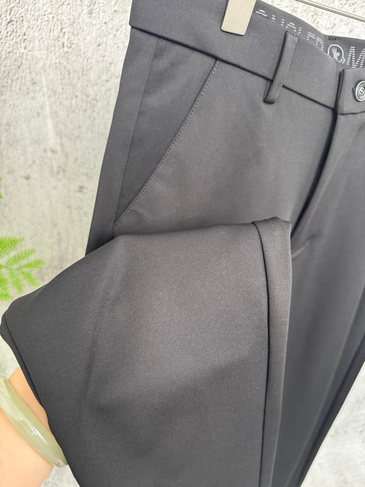 Moncler Business Stretch Cotton Trousers – 25SS Autumn Collection