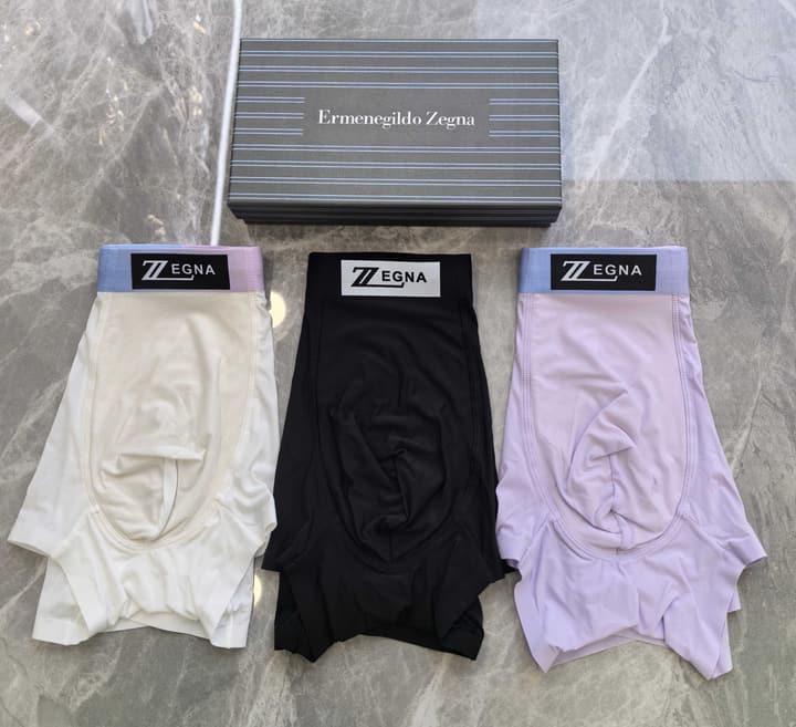 Zegna Seamless Ice Silk Underwear 3-Pack