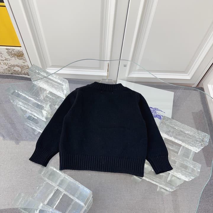 Ralph Lauren Kids Knitted Sweater – Kids Collection in Dark Navy Bear Sweater