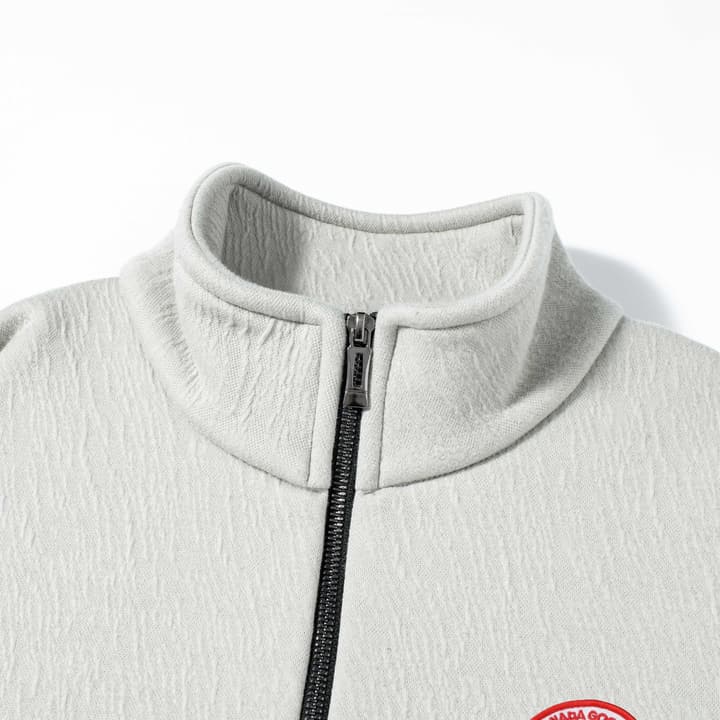 Canada Goose Half-Zip Fleece Sweatshirt in Black Half-zip Sweatshirt