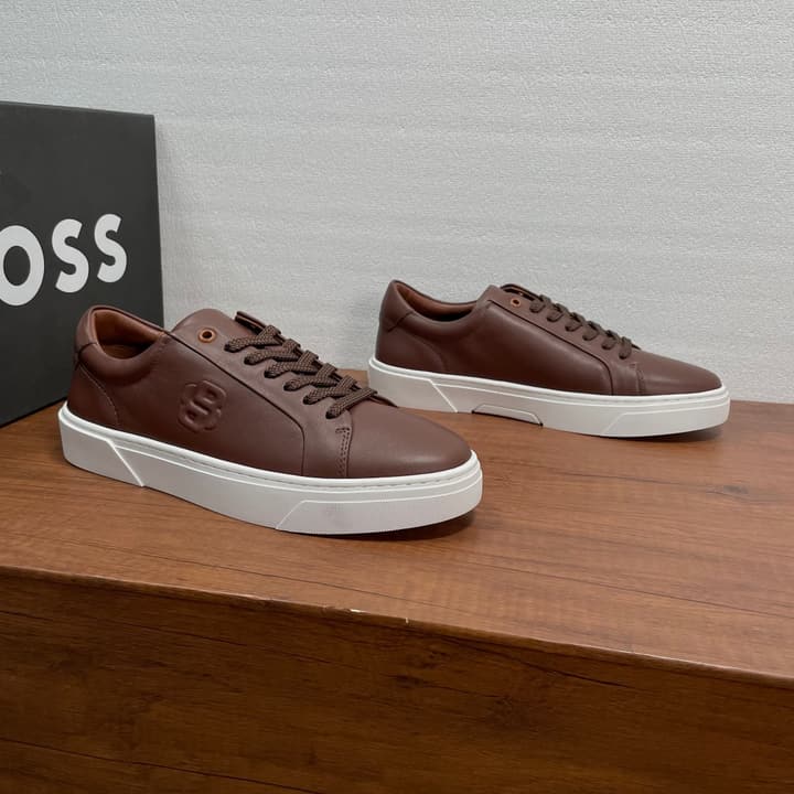 Boss Gary Men's Leather Sneakers