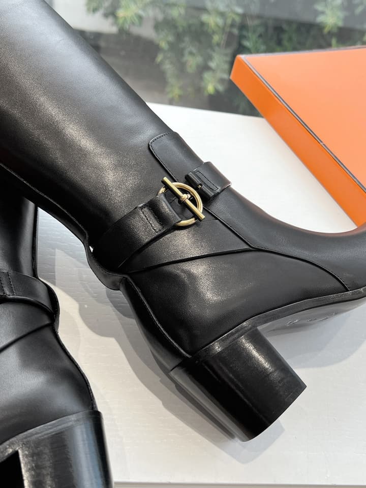 Hermès Classic Riding Boots – Autumn/Winter Collection – 2024 in Black