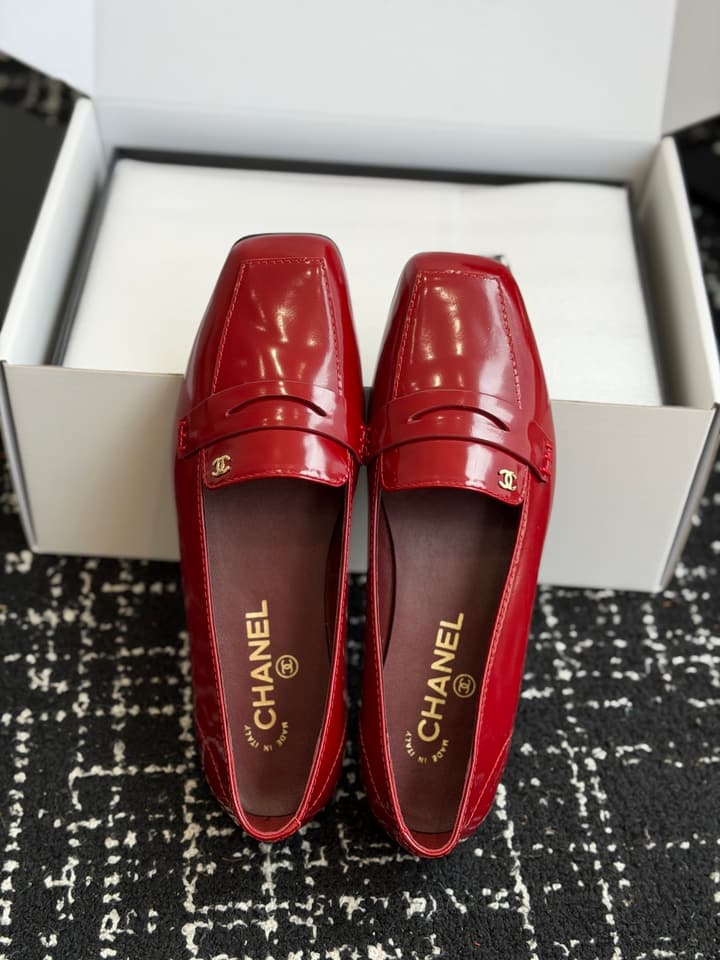 Chanel Square Toe Flats – Early Spring Collection – 26SS