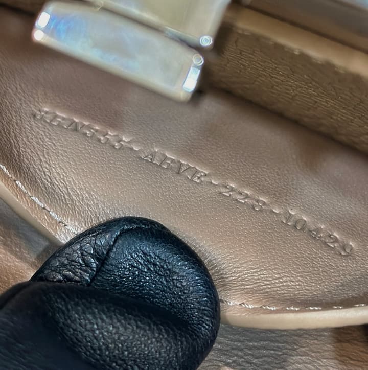 Fendi Peekaboo I See You Petite Satchel in Classic Black