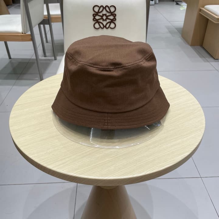 Moncler 2025 Autumn Bucket Hat in Black