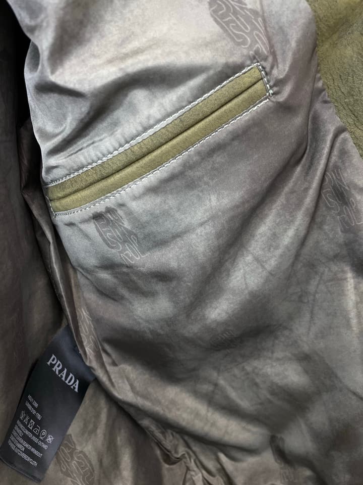 Prada Imported Leather Jacket