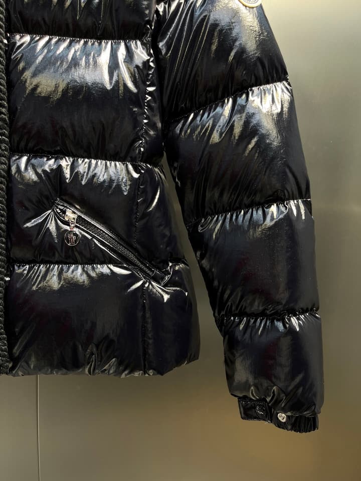 Moncler GLAREIN Hooded Down Jacket – 2025FW in Black