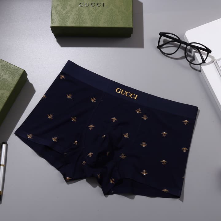 Gucci Men's Seamless Modal Boxer Briefs Set