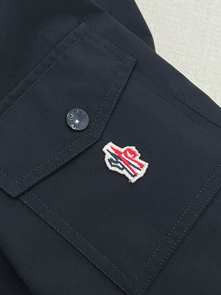 Moncler Men's Business Light Luxury Jacket – 25SS in Black