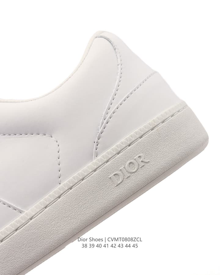 Dior Men's White Thick-Soled Sneakers – 25SS