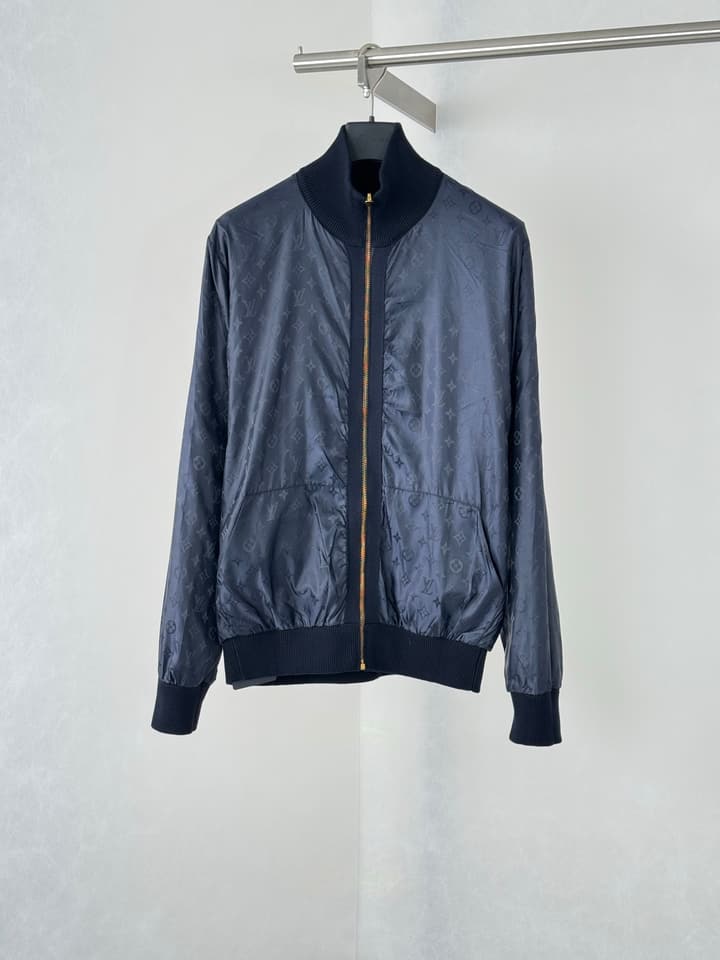 Louis Vuitton Reversible Monogram Nylon Spliced Jacket – SS26