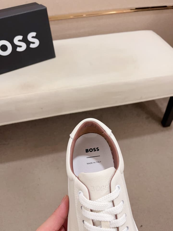 Boss Latest Casual Men's Sneakers in All White