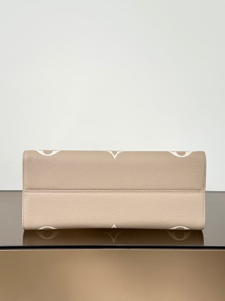 Louis Vuitton OnTheGo Medium Handbag in Elephant Gray Monogram