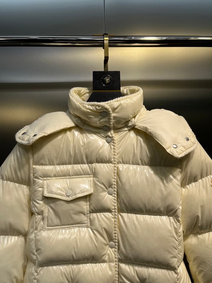 Moncler GLAREIN Hooded Down Jacket – 2025FW in Black