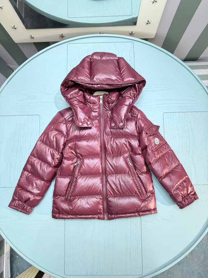 Moncler Kids Puffer Jacket – 2025 Collection in Light Pink